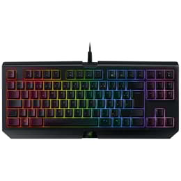 Razer Tastatur AZERTY Französisch mit Hintergrundbeleuchtung BlackWidow Tournament Edition Chroma V2