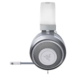 Razer Kraken Mercury Edition Kopfhörer gaming verdrahtet mit Mikrofon - Weiß/Grau