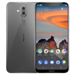 Nokia 8.1 64 GB Dual Sim - Silber - Ohne Vertrag