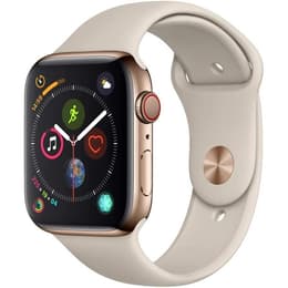 Apple Watch (Series SE) GPS 40 mm - Aluminium Gold - Sportarmband Weiß