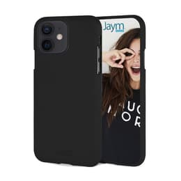 Hülle iPhone 12/12 Pro - Kunststoff - Schwarz