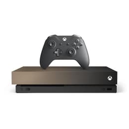 Xbox One X 1000GB - Farbverlauf gold Gold Rush Special Edition +