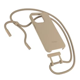 Hülle iPhone 14 Pro Max - Natürliches Material - Beige