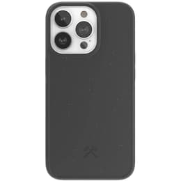Hülle iPhone 13 Pro Max - Natürliches Material - Schwarz