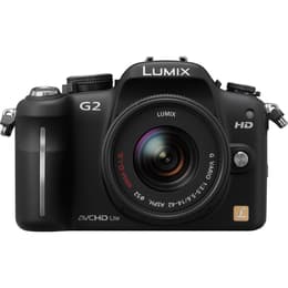 Hybrid-Kamera - Panasonic Lumix DMC-G2 Schwarz + Objektivö Panasonic Lumix G Vario 14-42mm f/3.5-5.6