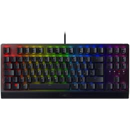 Razer Tastatur AZERTY Französisch mit Hintergrundbeleuchtung BlackWidow V3 Tenkeyless