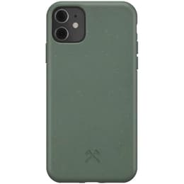 Hülle iPhone 11 - Natürliches Material - Grün