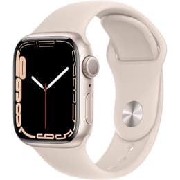Apple Watch (Series 7) GPS 41 mm - Aluminium Polarstern - Sport loop Polarstern