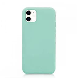 Hülle iPhone 11 - Silikon - Grün