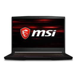 MSI GF63 THIN 10SCXR-686FR 15" Core i5 2,5 GHz - SSD 512 GB - 8GB - NVIDIA GeForce GTX 1650 AZERTY - Französisch