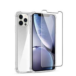 Hülle iPhone 14 Pro Max und schutzfolie - TPU - Transparent