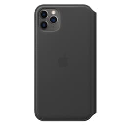 Apple-Hülle iPhone 11 Pro Max - Leder Schwarz