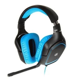 Logitech G430 Kopfhörer gaming wireless mit Mikrofon - Blau/Schwarz