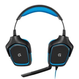 Logitech G430 Kopfhörer gaming kabellos mit Mikrofon - Blau/Schwarz