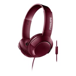 Philips SHL3075RD Kopfhörer verdrahtet mit Mikrofon - Rot