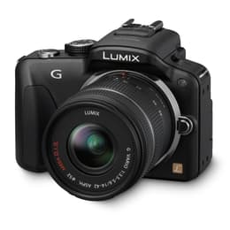 Hybrid-Kamera Lumix DMC-G3 - Schwarz + Panasonic Lumix G Vario 14-42mm f/3.5-5.6 ASPH. f/3.5-5.6