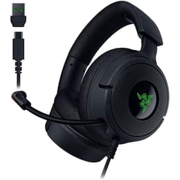 Razer Kraken V4 X Kopfhörer Noise cancelling gaming mit kabel mit Mikrofon - Schwarz
