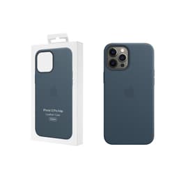 Apple-Leder Case iPhone 12 Pro Max - Magsafe - Leder Blau