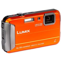 Kompakt Kamera Lumix DMC-FT30 - Orange + Panasonic Lumix DC Vario 25-100mm f/3.9-5.7 f/3.9-5.7