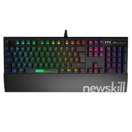 Newskill Tastatur QWERTY Spanisch mit Hintergrundbeleuchtung Hanshi Spectrum