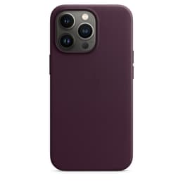 Apple-Hülle iPhone 13 Pro - Magsafe - Leder Violett