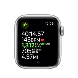 Apple Watch SE Series 1 (2020) - (Band nicht enthalten) - GPS 44 mm - Silber Aluminium