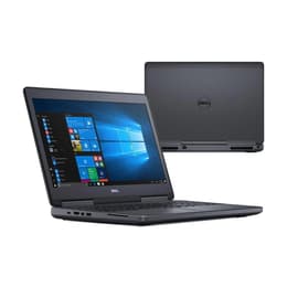 Dell Precision 7520 15" Core i7 2.7 GHz - SSD 512 GB - 32GB AZERTY - Französisch