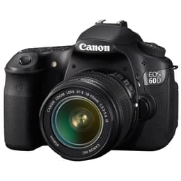 Spiegelreflexkamera EOS 60D - Schwarz + Canon Zoom Lens EF-S 18-55mm f/3.5-5.6 IS f/3.5-5.6