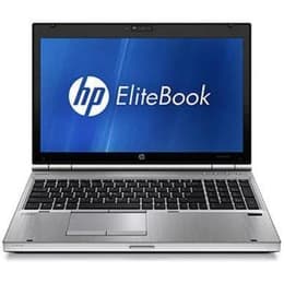 HP EliteBook 8570P 15" Core i7 2.9 GHz - SSD 256 GB - 8GB AZERTY - Französisch