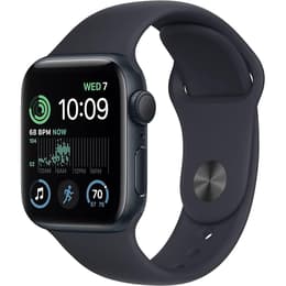 Apple Watch (Series SE) 2022 GPS 44 mm - Aluminium Mitternacht - Sportarmband Midnight