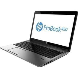 HP ProBook 450 G1 15" Core i5 2.5 GHz - SSD 256 GB - 4GB QWERTY - Englisch