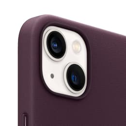 Apple-Leder Case iPhone 13 Pro Max - Magsafe - Leder Violett