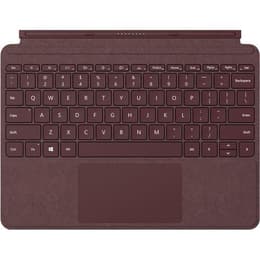 Microsoft Tastatur AZERTY Französisch Wireless mit Hintergrundbeleuchtung Surface Go Type Cover