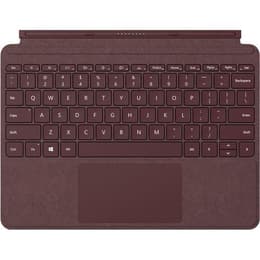 Microsoft Tastatur AZERTY Französisch Wireless mit Hintergrundbeleuchtung Surface Go Type Cover