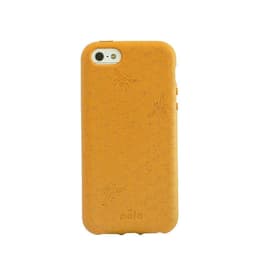Hülle iPhone SE/5/5S - Natürliches Material - Honig