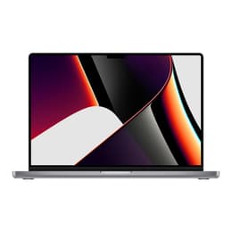 MacBook Pro 16.2" (2021) - Apple M1 Pro mit 10‑Core CPU und 16-core GPU - 16GB RAM - SSD 512GB - AZERTY - Französisch