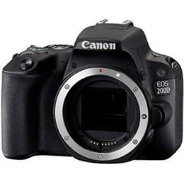 Spiegelreflex - Canon EOS 200D ohne objektiv - Schwarz