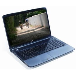 Acer Aspire 7738G 17" Core 2 2.1 GHz - SSD 120 GB - 4GB AZERTY - Französisch