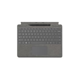 Microsoft Tastatur QWERTY Englisch (US) Wireless mit Hintergrundbeleuchtung Surface Pro X / 8 / 9 Signature Keyboard + Slim Pen