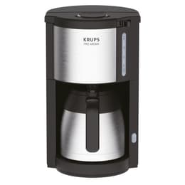 Kaffeemaschine Ohne Kapseln Krups Pro Aroma KM305D 1L - Schwarz/Silber