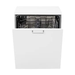 Vollständig integrierte Geschirrspülmaschine 59.8 cm Ikea RENGÖRA - 12 bis 16 Gedecke