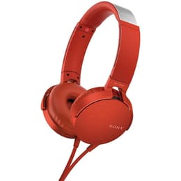 Sony MDR-XB550 Kopfhörer mit kabel - Rot