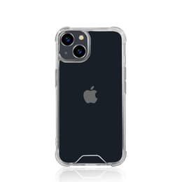 Hülle iPhone 15 und 2 schutzfolien - Recycelter Kunststoff - Transparent