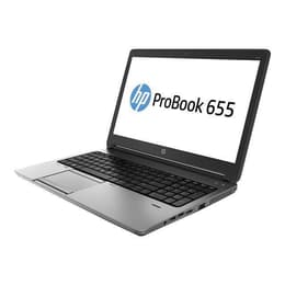 HP ProBook 655 G1 15" A10 2.5 GHz - SSD 256 GB - 8GB AZERTY - Französisch