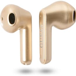 Guess TWS Earbuds Gold Triangle Kopfhörer mit Mikrofon - Gold
