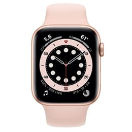 Apple Watch Series SE 1 (2020) GPS 44 mm - Aluminium Gold - Sportarmband Rosé