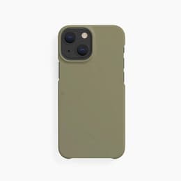 Hülle iPhone 13 Mini - Natürliches Material - Grün