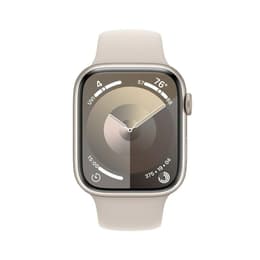 Apple Watch Series 9 (2023) GPS + Cellular 45 mm - Aluminium Polarstern - Sportarmband Polarstern