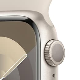 Apple Watch Series 9 (2023) GPS + Cellular 45 mm - Aluminium Polarstern - Sportarmband Polarstern