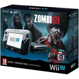 Wii U Premium 32GB - Schwarz - Limited Edition Zombi U + Zombi U